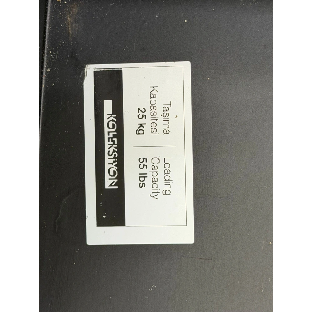 Koleksiyon Marka Metal Puflu 2 Çekmeceli Keson