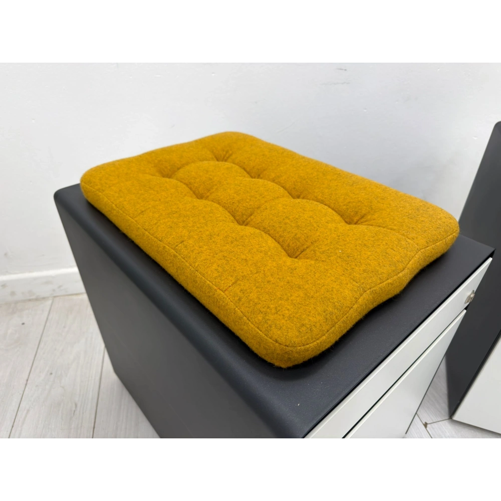 Koleksiyon Marka Metal Puflu 2 Çekmeceli Keson