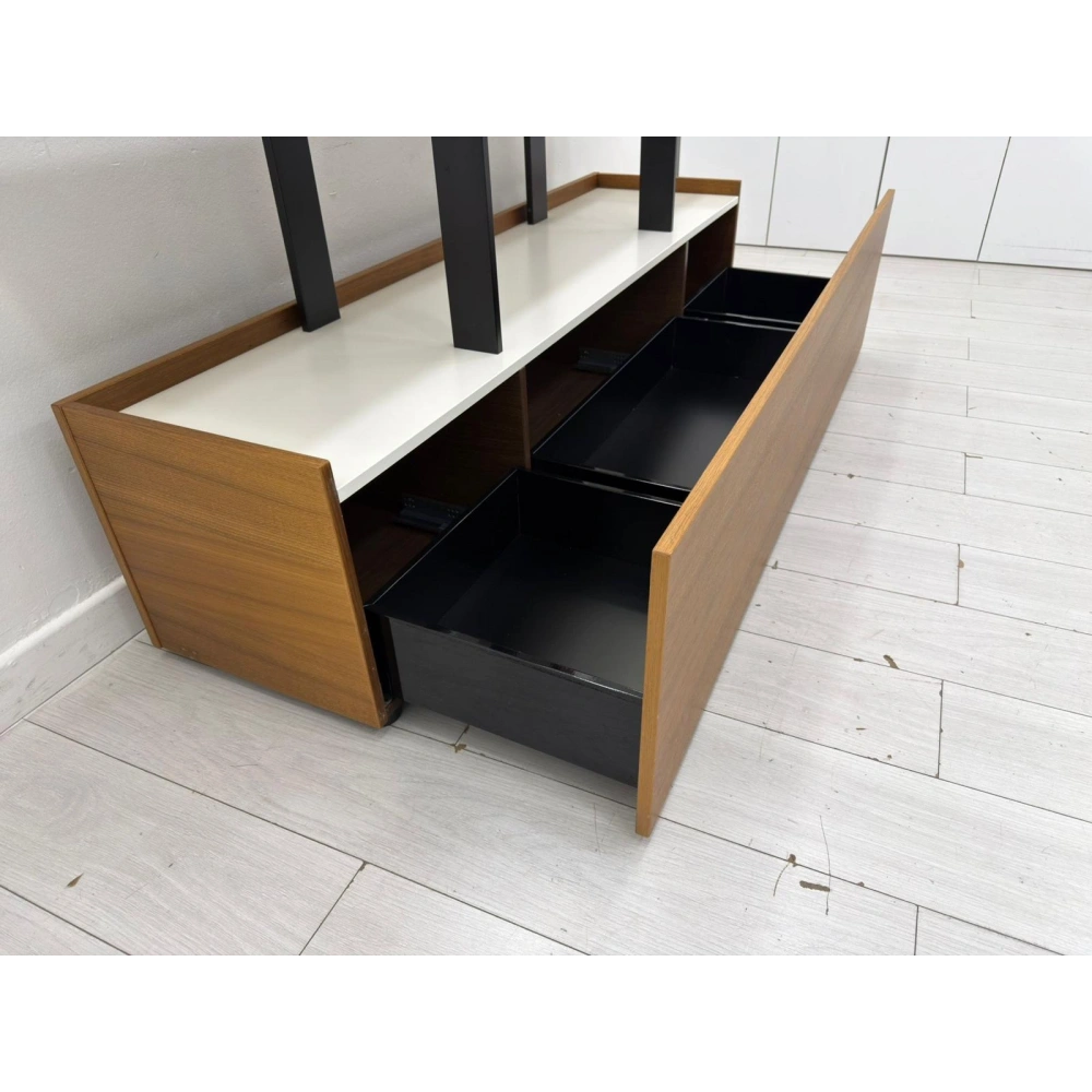 Koleksiyon Rarum Vitrin Dolabı Çekmeceli Dolap