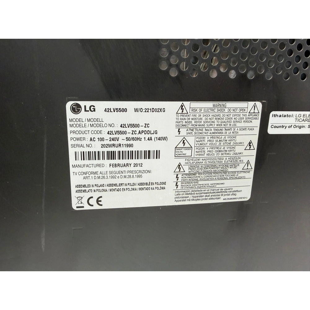 LG 42LV5500 42 Full HD LED LCD Televizyon
