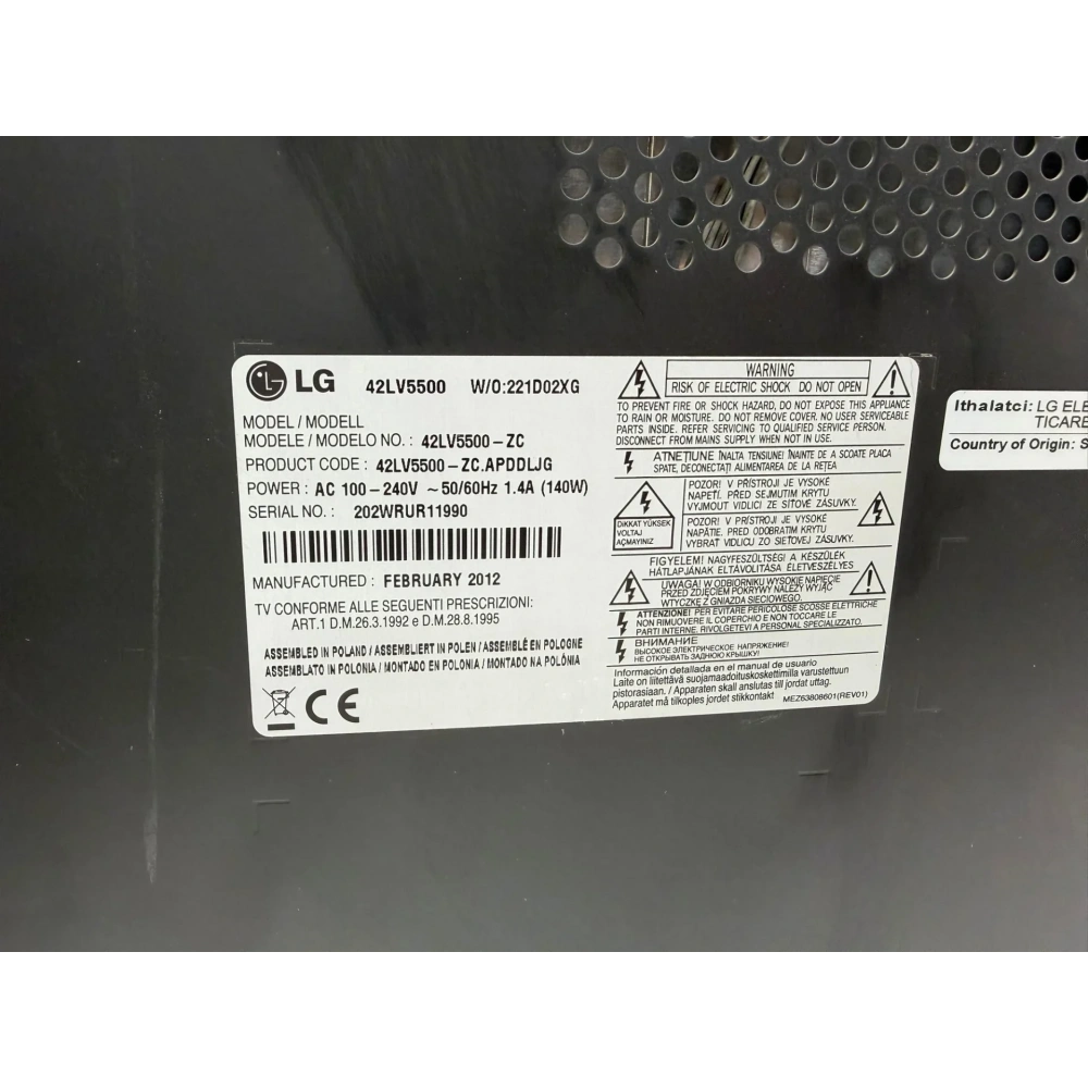 LG 42LV5500 42 Full HD LED LCD Televizyon - M4557
