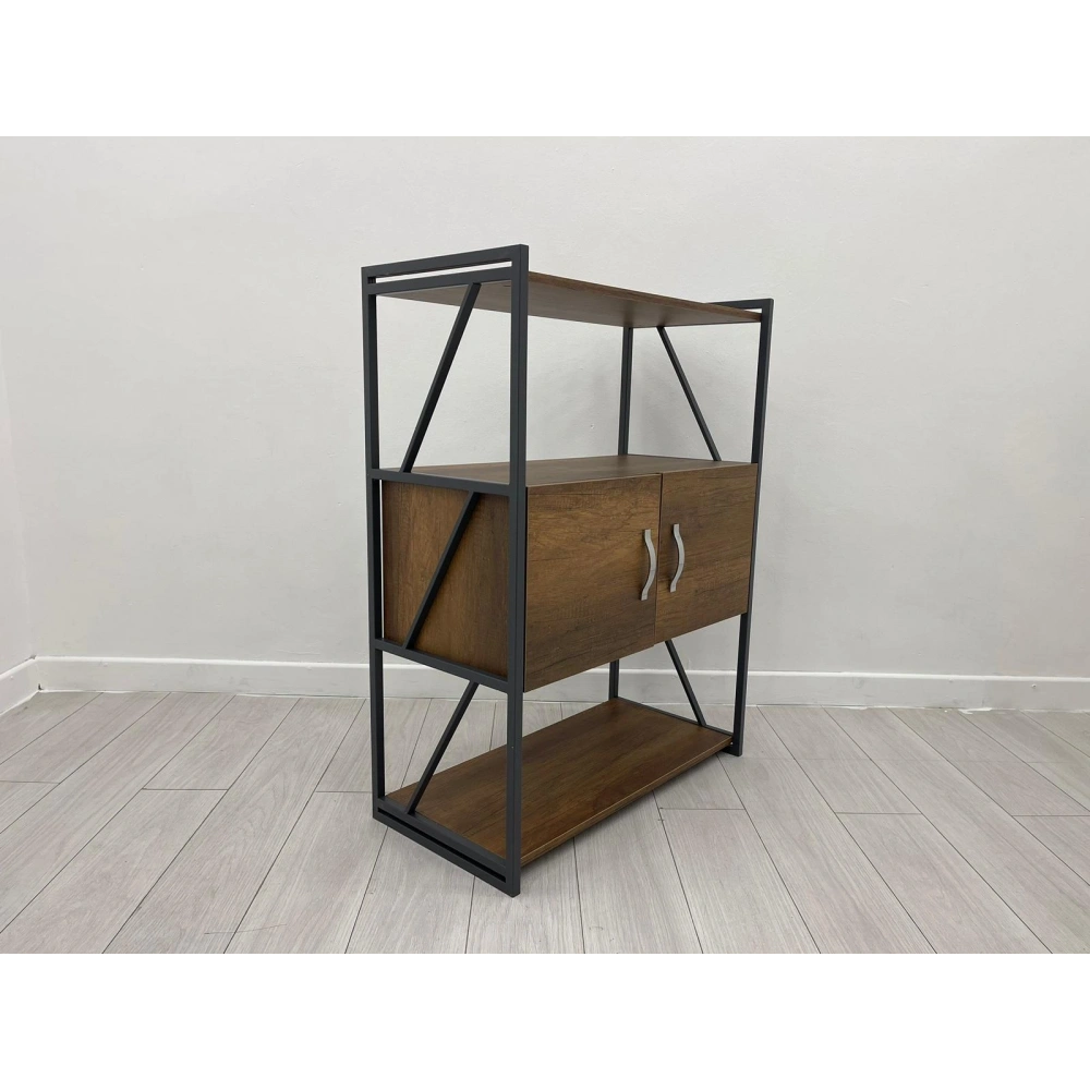 Metal Ofis Dolabı Kitaplık Raf