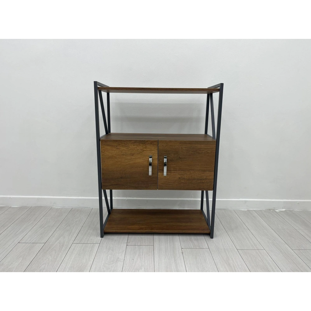 Metal Ofis Dolabı Kitaplık Raf