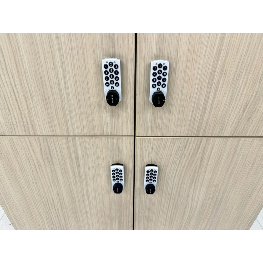 Minik10 Şifreli Emanet Dolabı 4 Kapaklı Dolap