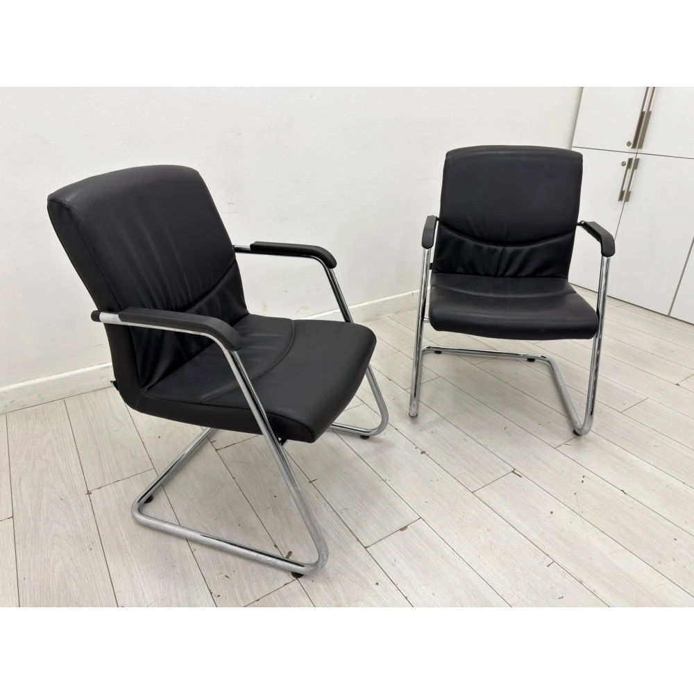 Mobsit Deri Misafir Tekli Bekleme Koltuğu