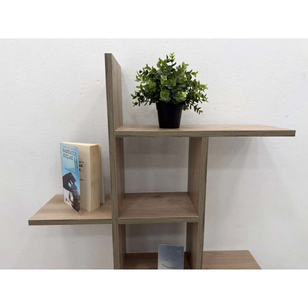 Modern Dekoratif Duvar Rafı Kitaplık Raf