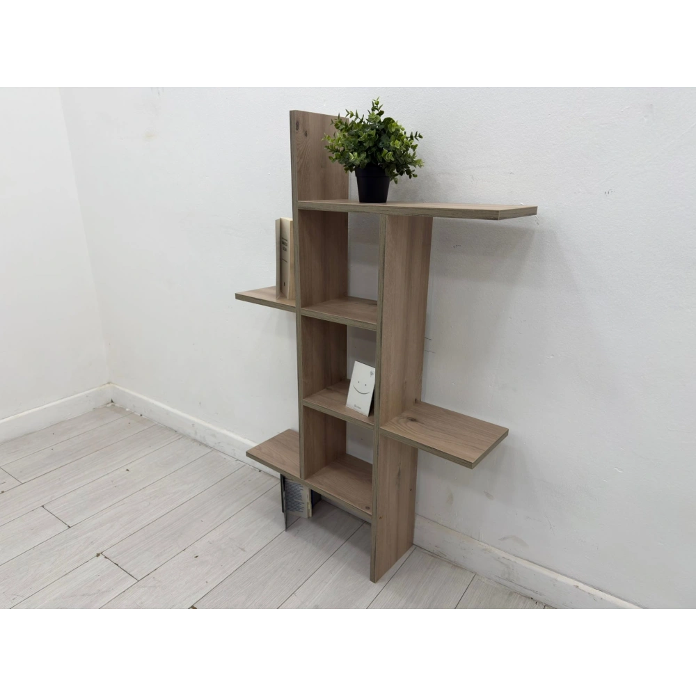 Modern Dekoratif Duvar Rafı Kitaplık Raf
