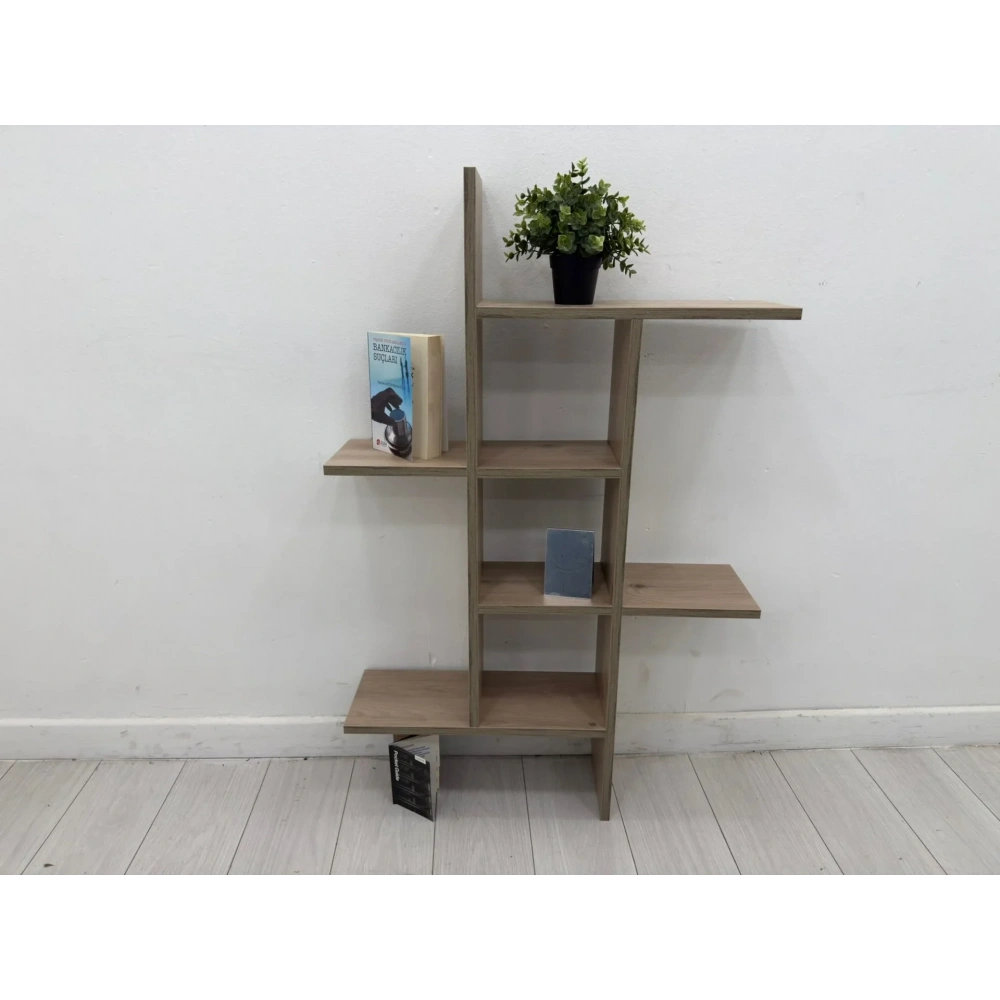 Modern Dekoratif Duvar Rafı Kitaplık Raf - M4644