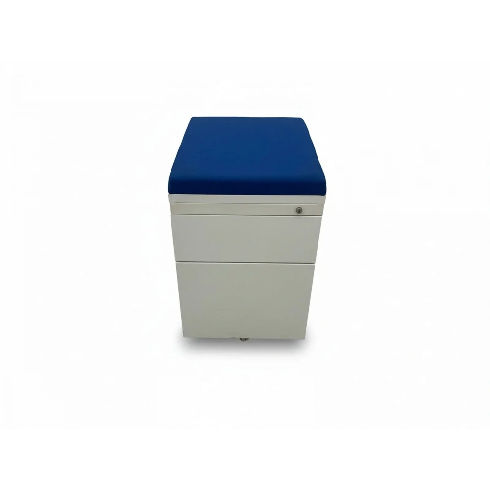 Nurus 2 Çekmeceli Metal Puflu Keson - M4074