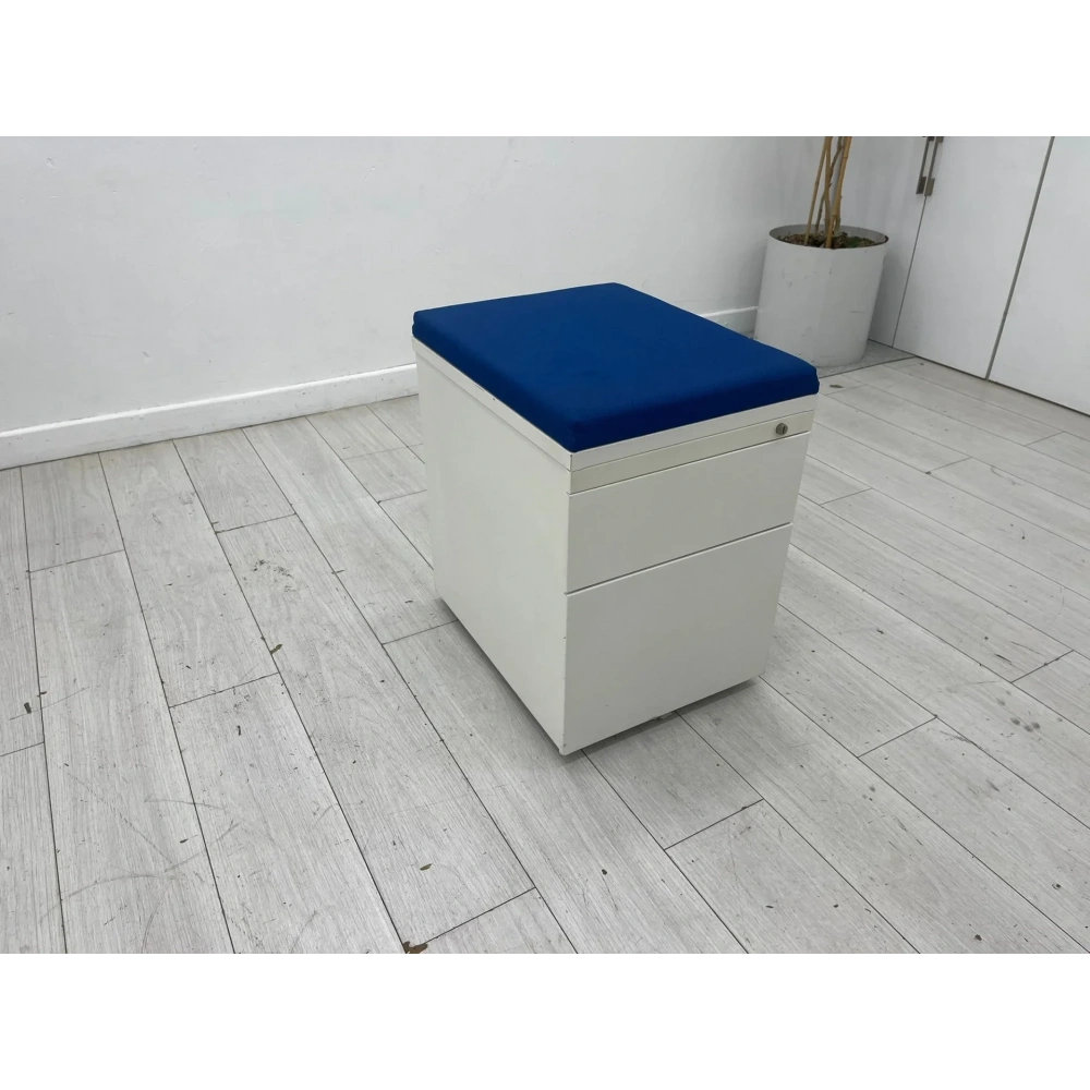 Nurus 2 Çekmeceli Metal Puflu Keson - M4074