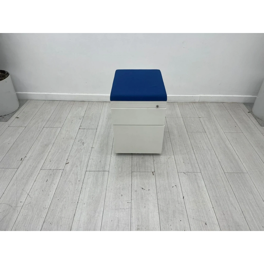 Nurus 2 Çekmeceli Metal Puflu Keson - M4074