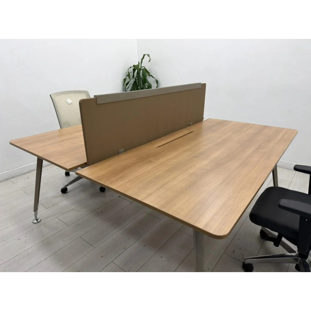 Nurus 2 Kişilik Çoklu Çalışma Masası Workstation - M4299