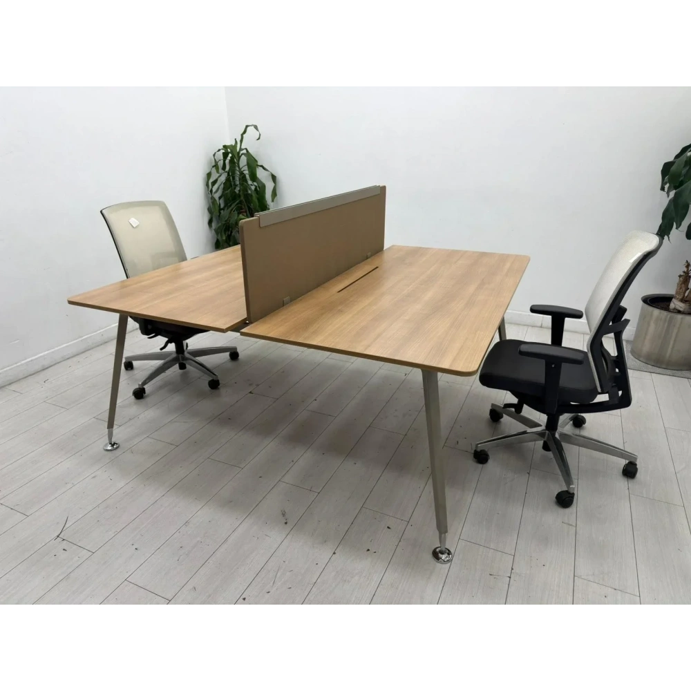 Nurus 2 Kişilik Çoklu Çalışma Masası Workstation - M4299
