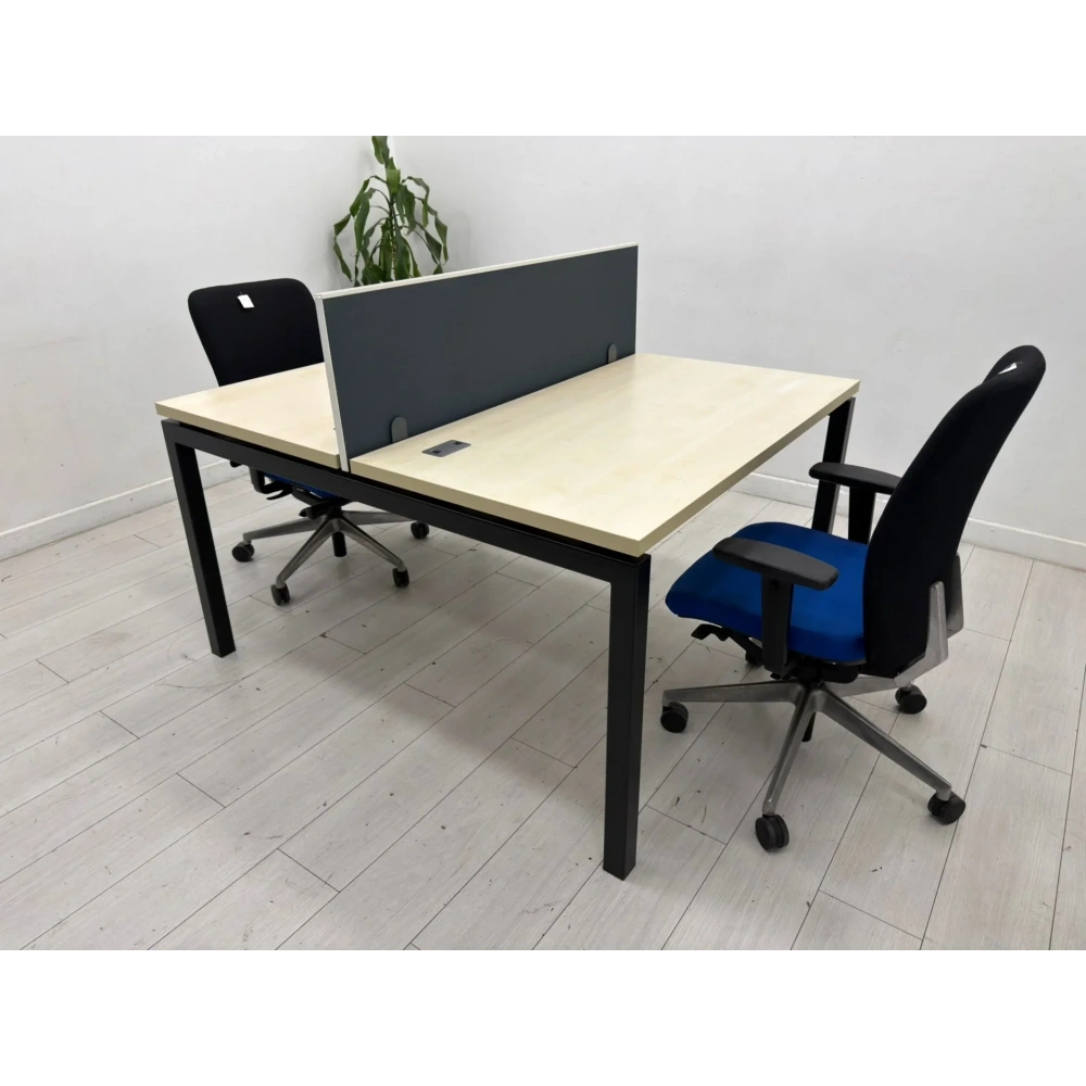 Nurus 2 Kişilik Çoklu Çalışma Masası Workstation - M4415
