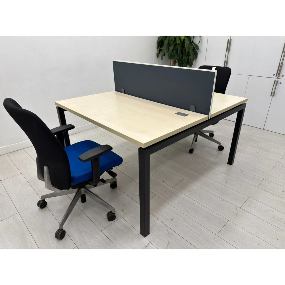 Nurus 2 Kişilik Çoklu Çalışma Masası Workstation - M4415