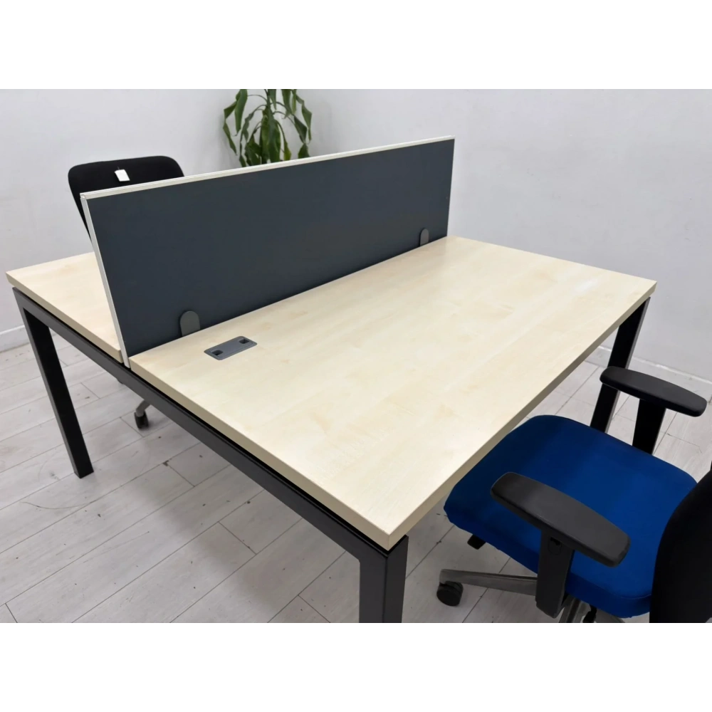 Nurus 2 Kişilik Çoklu Çalışma Masası Workstation - M4415