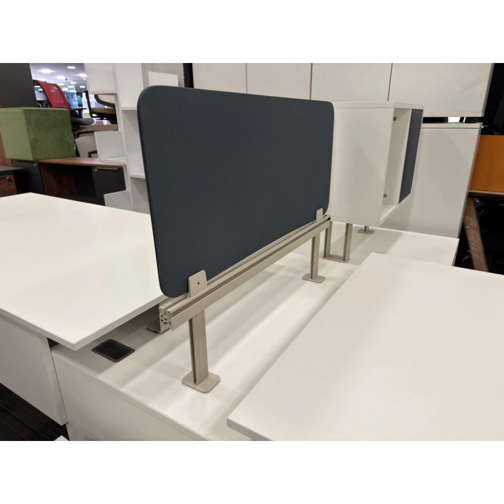 Nurus 2 Kişilik Etajerli Çoklu Çalışma Masası