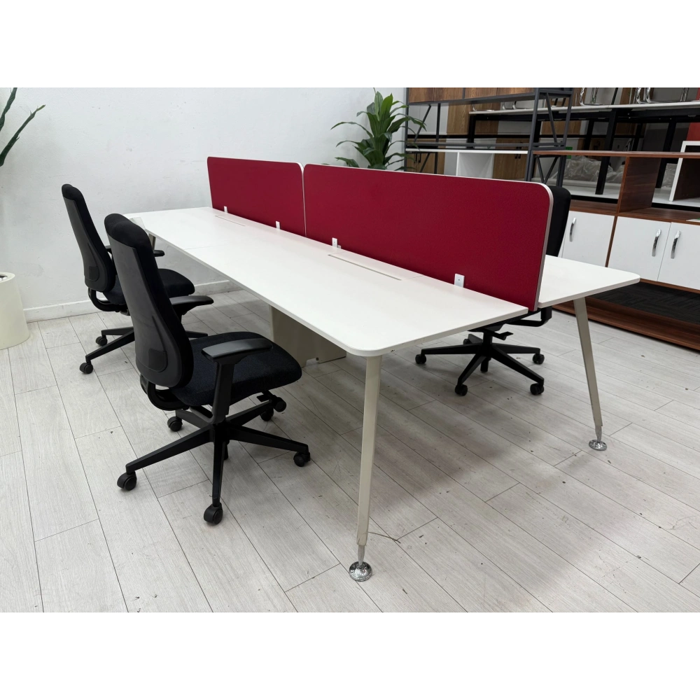 Nurus 4lü Çoklu Çalışma Masası Workstation