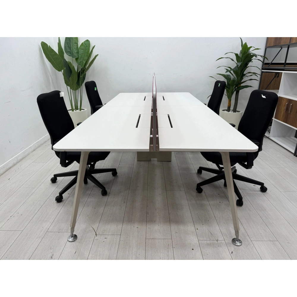 Nurus 4lü Çoklu Çalışma Masası Workstation