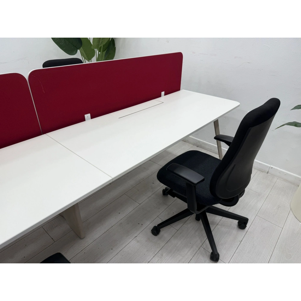 Nurus 4lü Çoklu Çalışma Masası Workstation