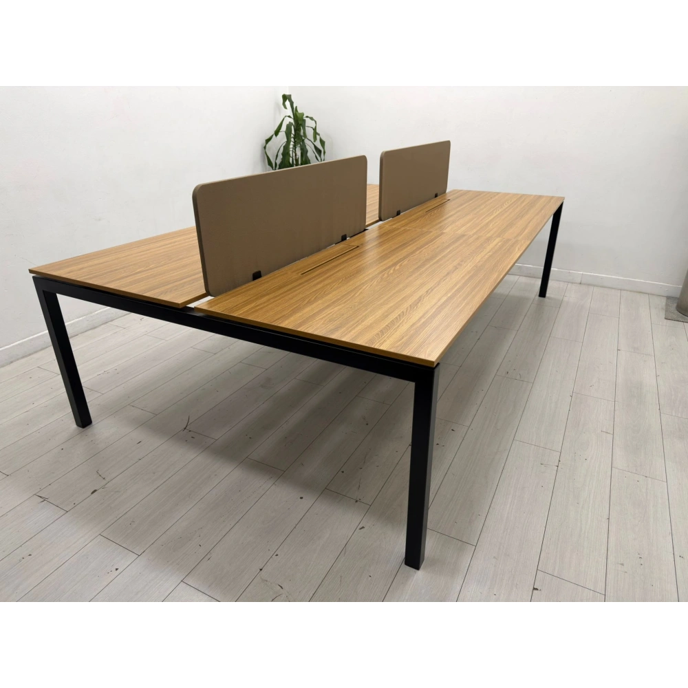 Nurus 4 Lü Çoklu Çalışma Masası Workstation
