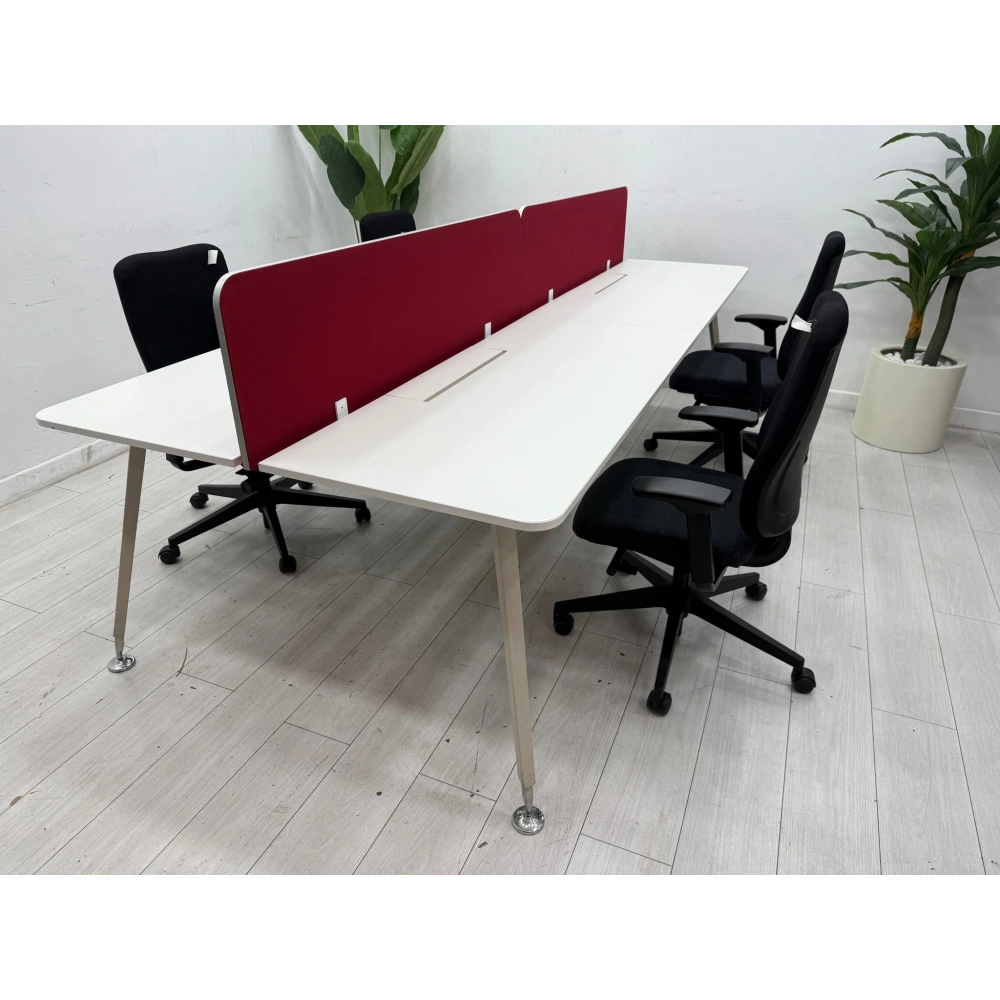 Nurus 4lü Çoklu Çalışma Masası Workstation
