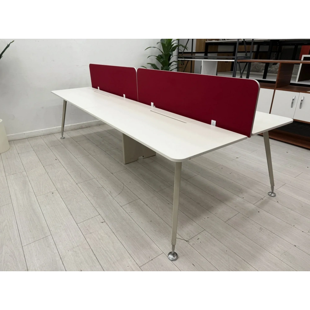 Nurus 4lü Çoklu Çalışma Masası Workstation - M2986
