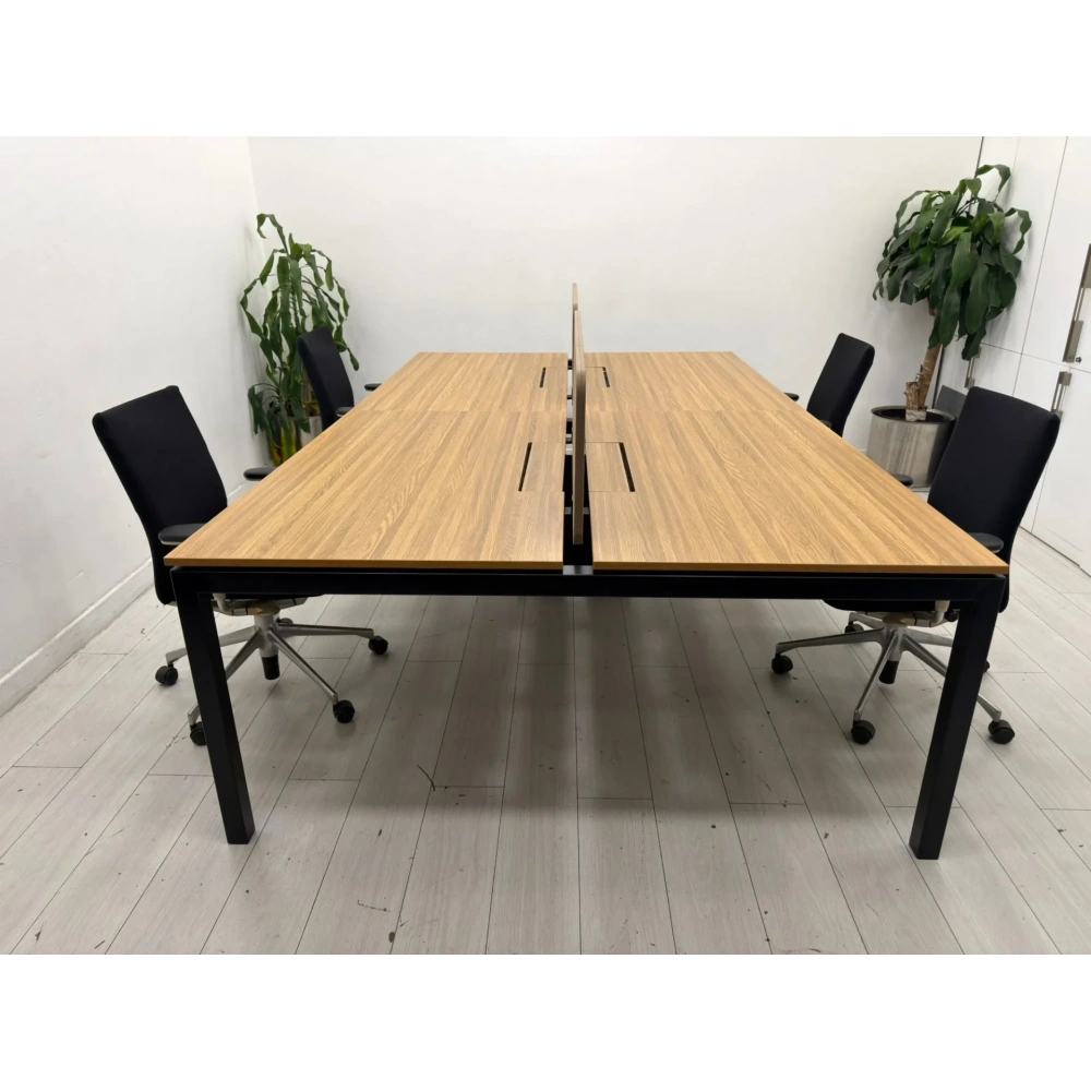 Nurus 4 Lü Çoklu Çalışma Masası Workstation - M4314