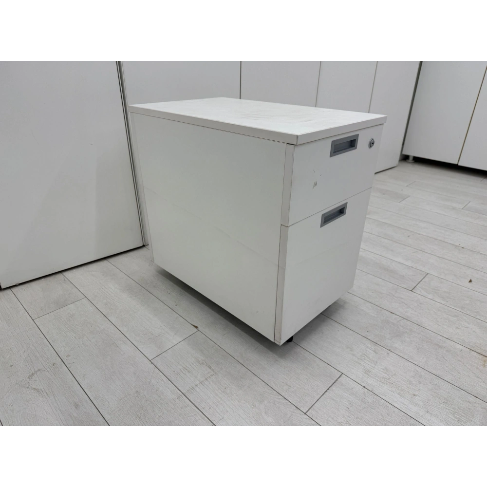 Nurus Beyaz 2 Çekmeceli Keson