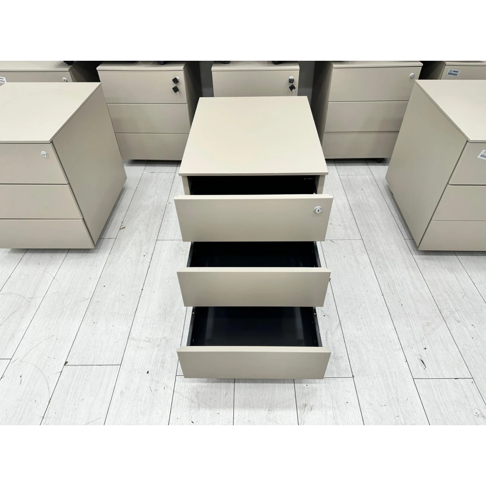 Nurus Cube Metal 3 Çekmeceli Keson ST 300 Adet