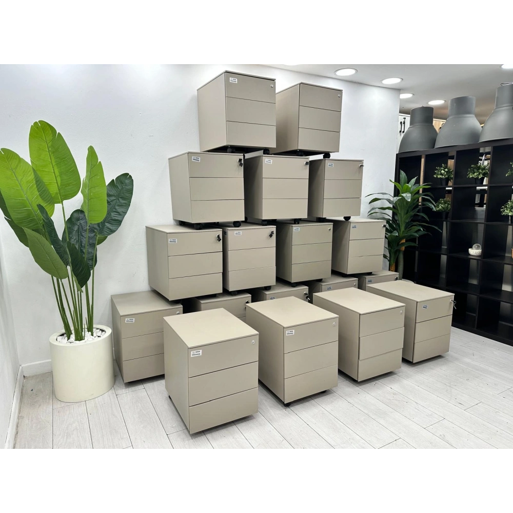 Nurus Cube Metal 3 Çekmeceli Keson ST 300 Adet