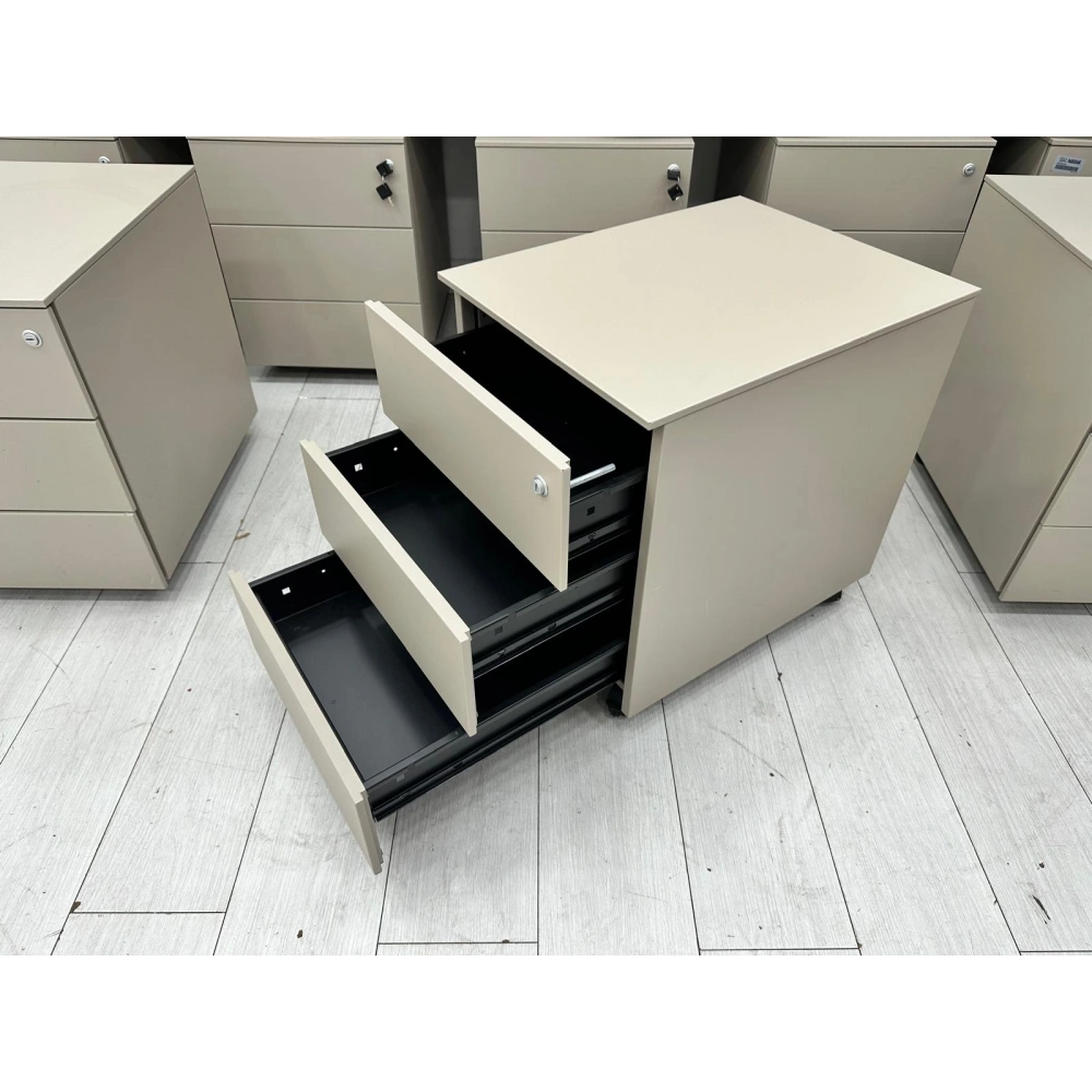 Nurus Cube Metal 3 Çekmeceli Keson ST 300 Adet