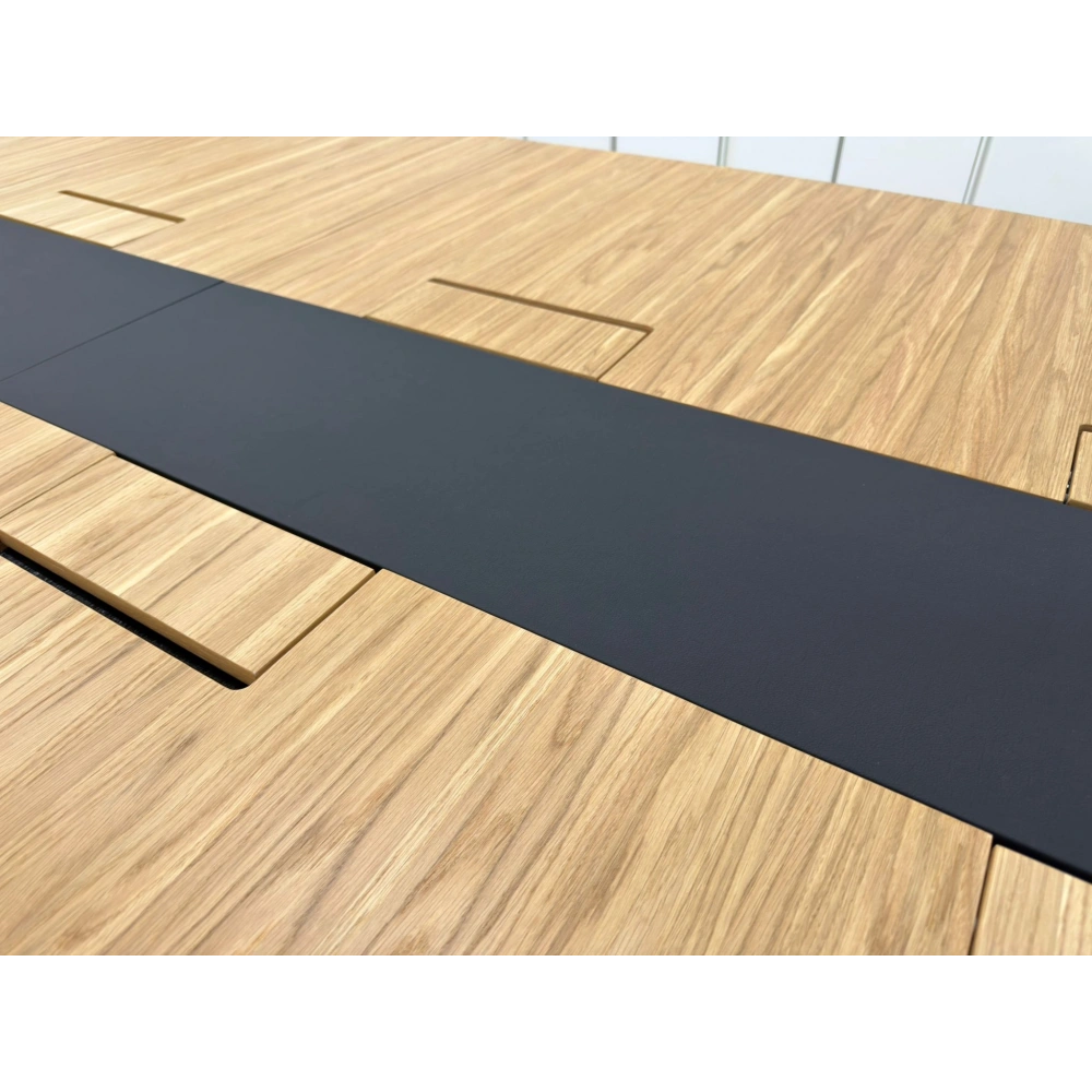 Nurus Dataportlu 10 Kişilik Meşe Toplantı Masası