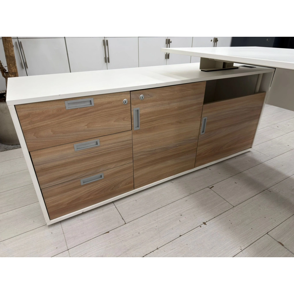 Nurus Etajerli Yönetici Masası Ofis Çalışma Masası