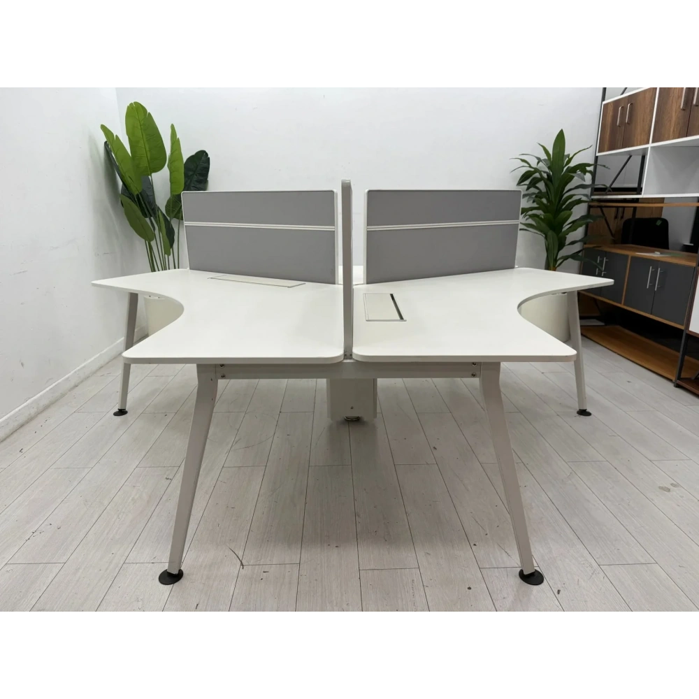 Nurus Marka 3 Kişilik Çoklu Çalışma Masası Workstation Masa - M9999