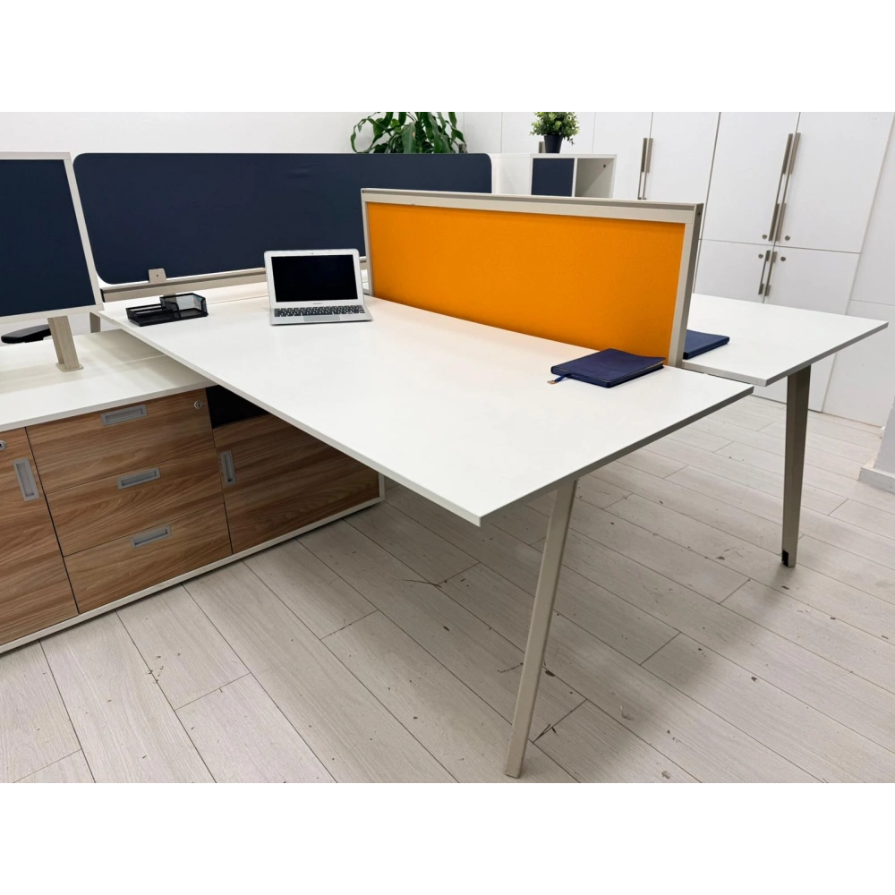 Nurus Modüler 4 Lü Çoklu Çalışma Masası ST 150 Ad