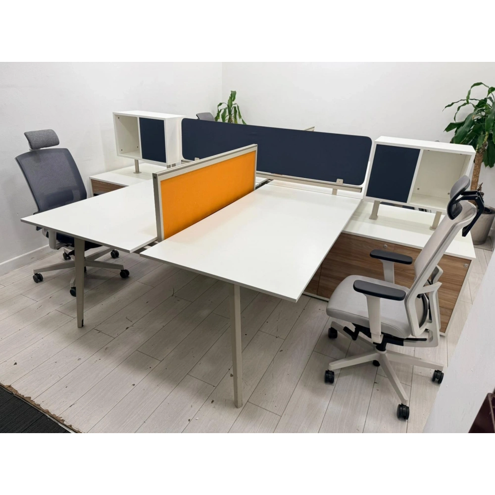 Nurus Modüler 4 Lü Çoklu Çalışma Masası ST 150 Ad