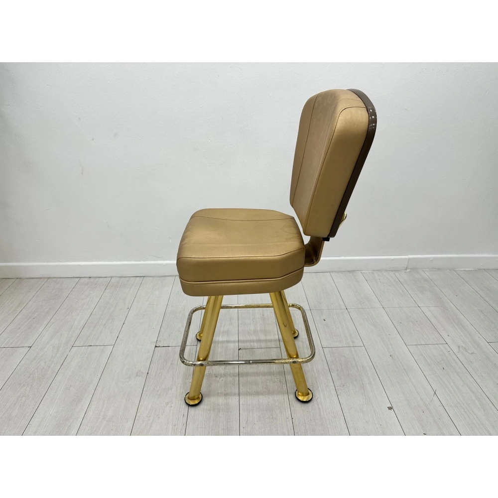 Patir Alman Bar Sandalyesi Dönerli Bar Taburesi