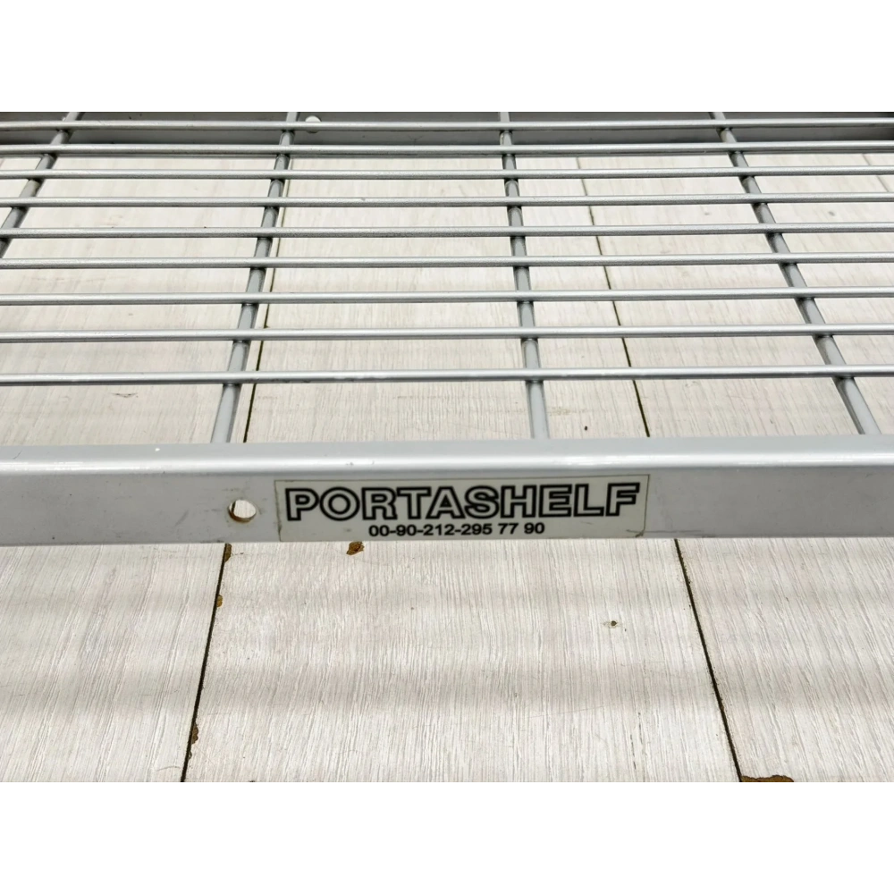 PORTASHELF PASLANMAZ AYARLANABİLİR DEMİR RAF - m4728
