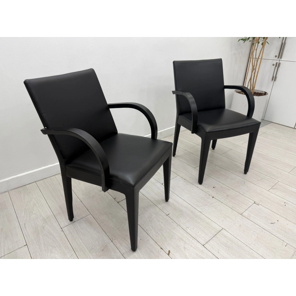 Potocco Gerçek Deri Misafir Bekleme Koltuğu