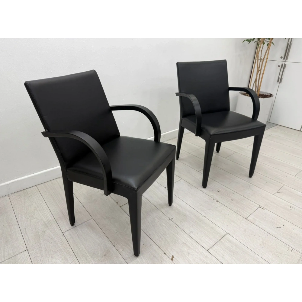 Potocco Gerçek Deri Misafir Bekleme Koltuğu - M3899