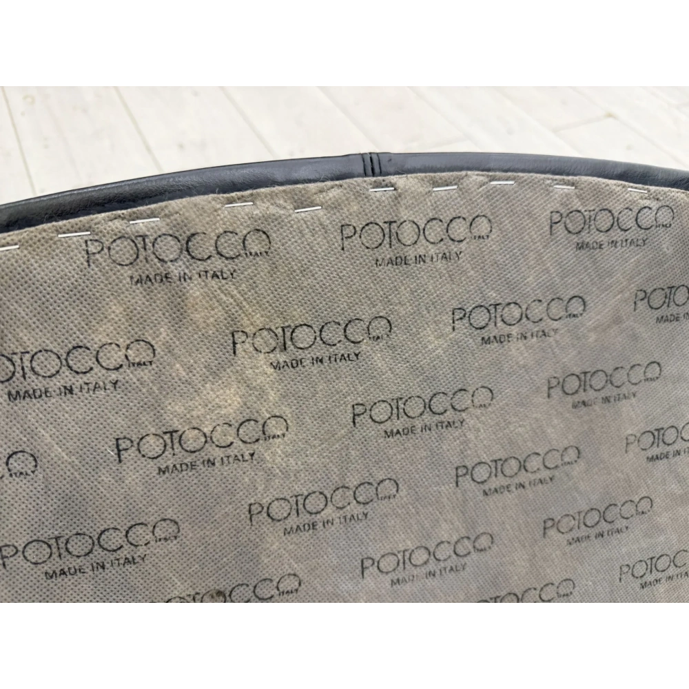 Potocco Gerçek Deri Misafir Bekleme Koltuğu - M3899