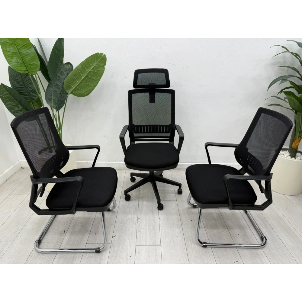 Power Yönetici Koltuğu ve Bekleme Koltuğu (set) - M3189