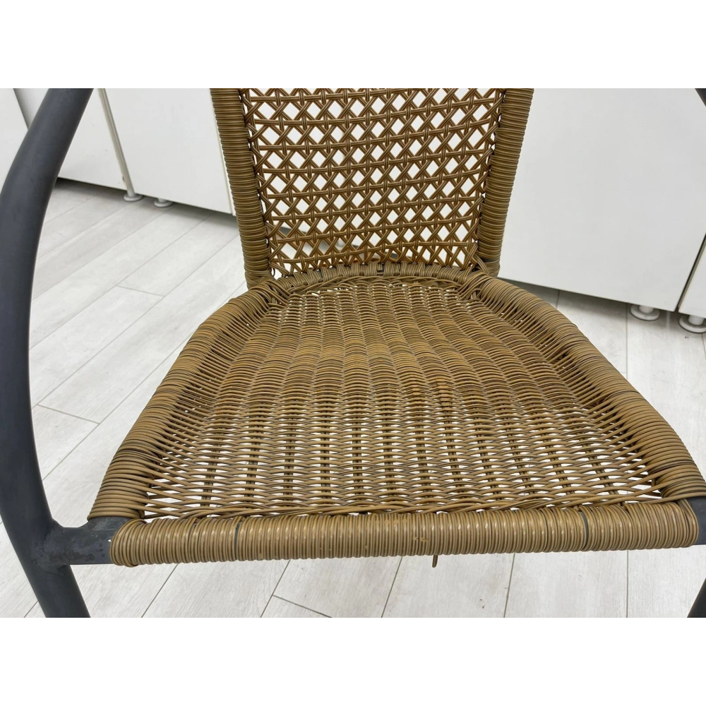 Rattan Balkon Bahçe Sandalyesi Dış Mekan Sandalye
