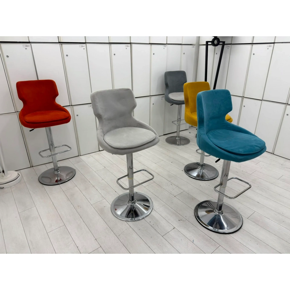 RENKLİ BAR TABURELERİ - BAR SANDALYESİ - M5048