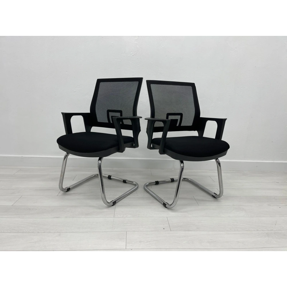 Rita Siyah Fileli Bekleme Koltuğu