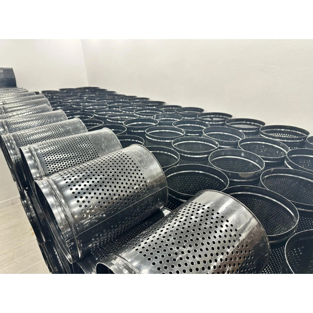 Siyah Metal Çöp Kovası Masa Altı Çöp Kovası