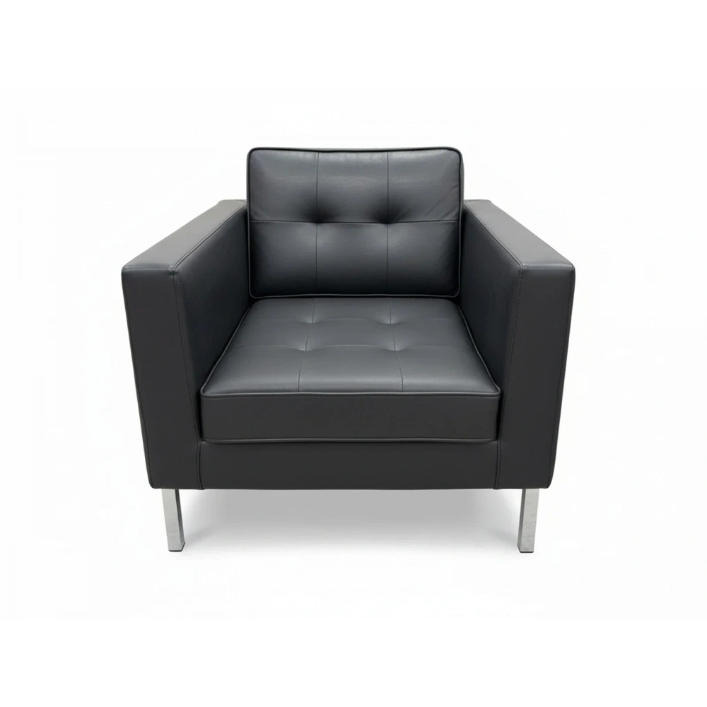 Soffa Deri Tekli Misafir Bekleme Koltuğu - M4151