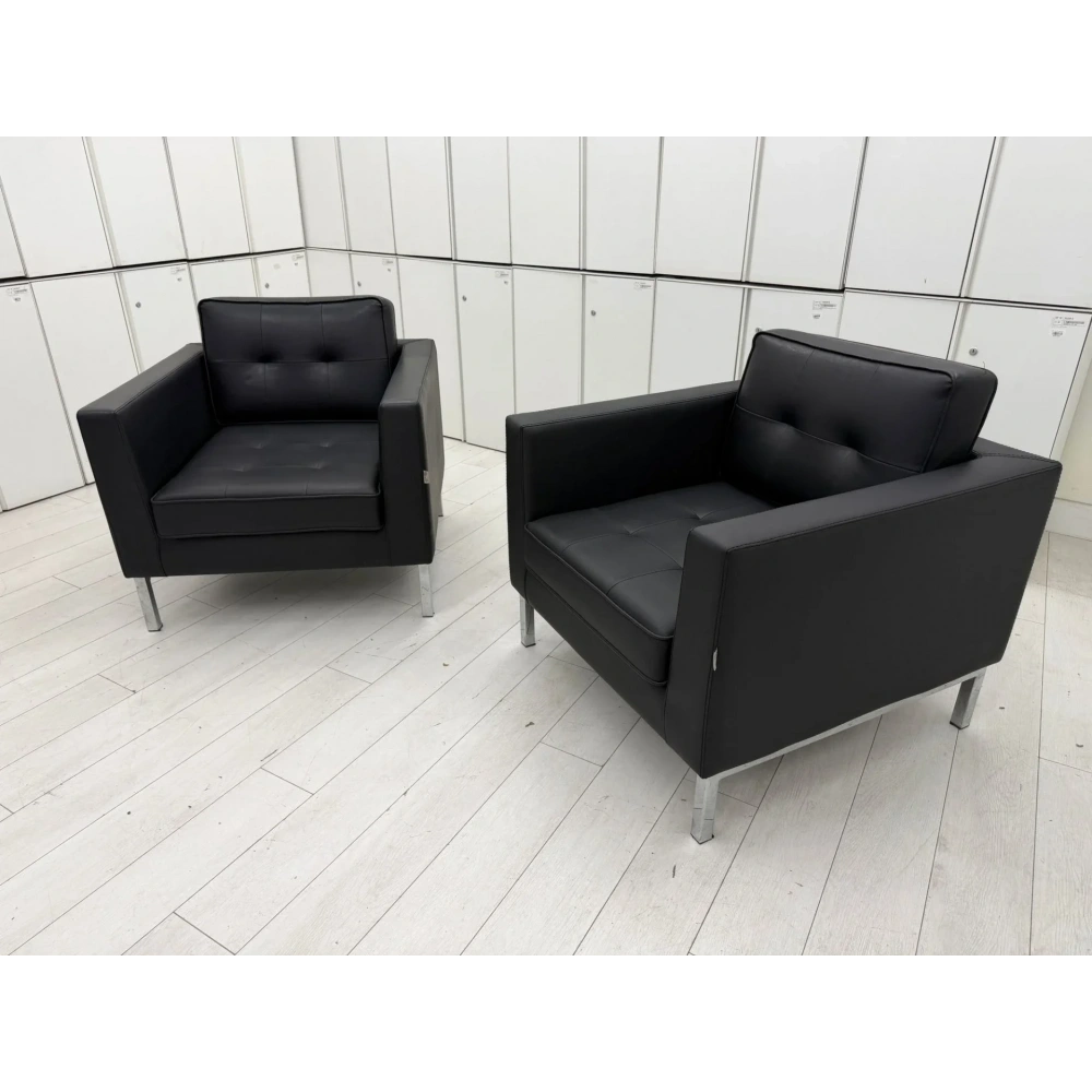 Soffa Deri Tekli Misafir Bekleme Koltuğu - M4151