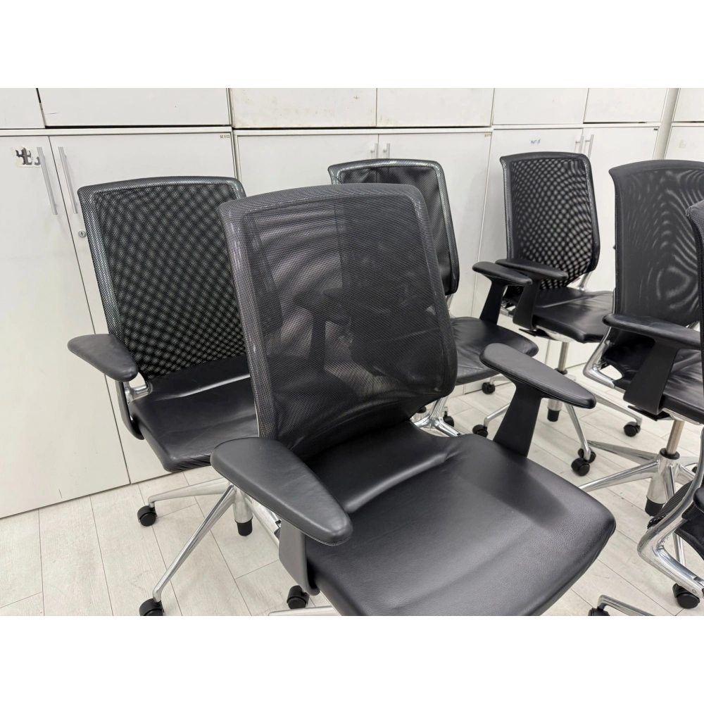 Vitra Meda Deri Yönetici Koltuğu Ofis Koltuğu